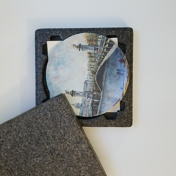 Henri D'Arceau L. & Fils Collectible Plate / Le Pont Alexander III - Picture 8 of 8